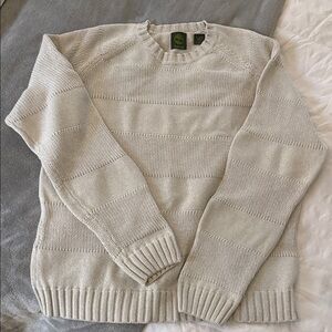 Timberland Men's Light Gray Crewneck Sweater